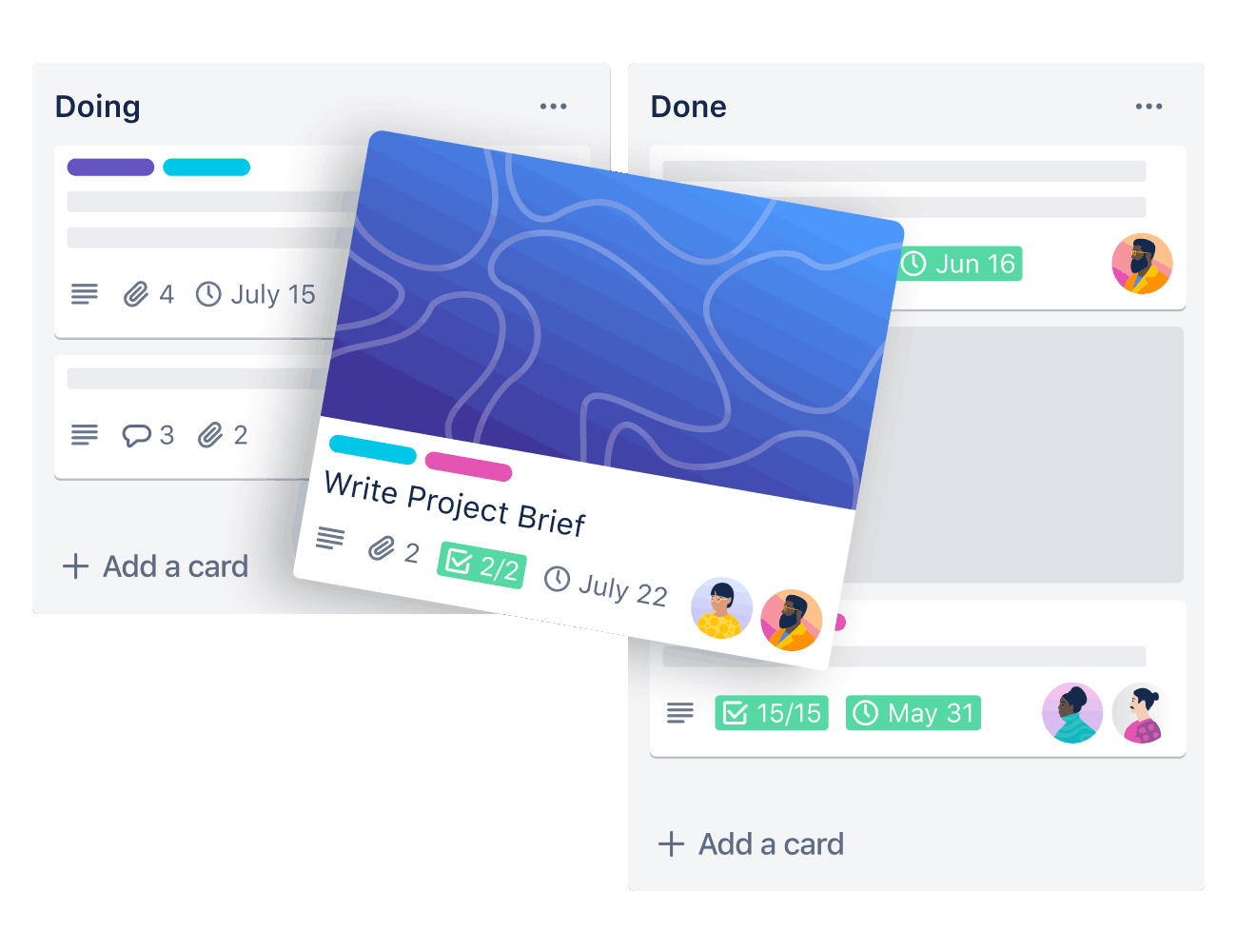 Trello Example Cards